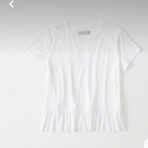 Abercrombie & Fitch Short Sleeves Peplum Top Size Small​